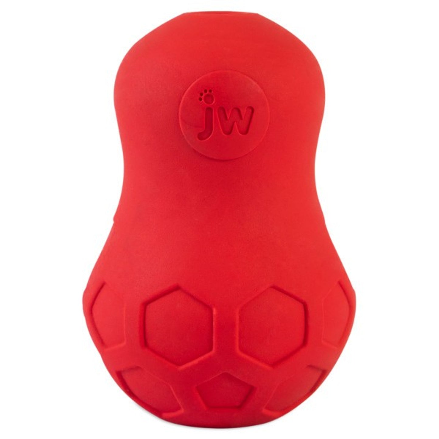 JW Tumble Teez Treat Toy Medium Red