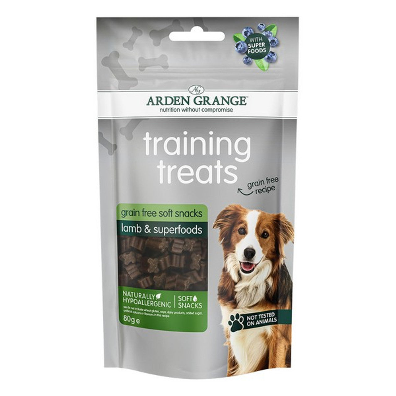 Arden Grange Training Treats Grain Free Lamb & Superfoods 80g