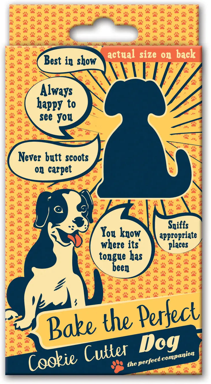 PERFECT DOG COOKIE CUTTER