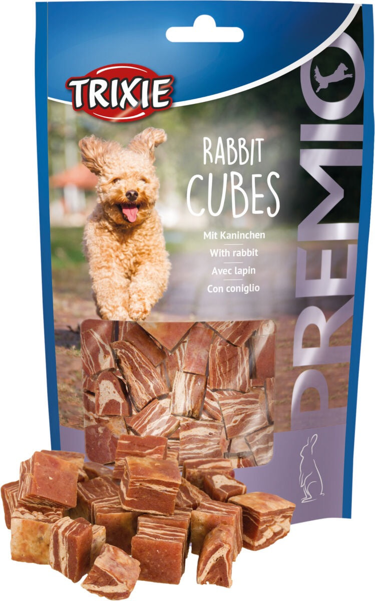 Rabbit Cube Dog Treats