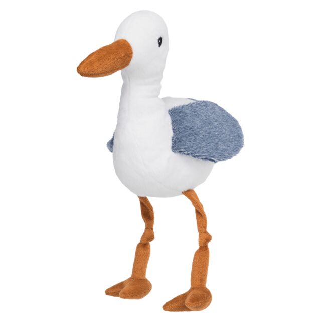 Seagull plush dog toy