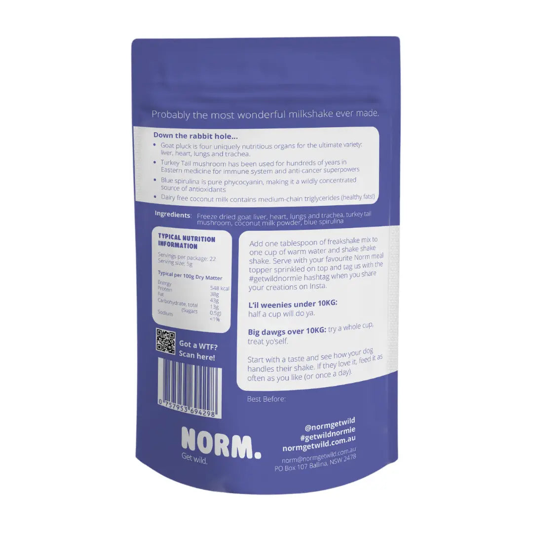 Norm Freakshake Snack Pack 30g