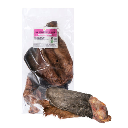 Cows Ears With Hair PK3